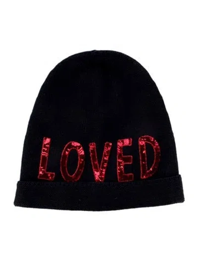 Pre-owned Gucci Wool Beanie In Blue