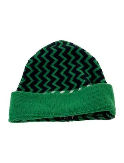 Pre-owned Gucci Wool Beanie In Multi