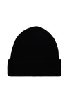 Gucci Wool Beanie With Appliqué In Black