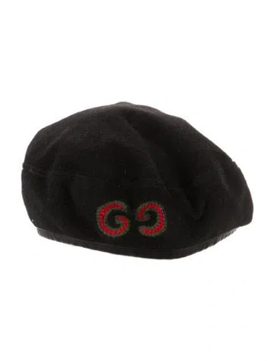Pre-owned Gucci Wool Beret In Multi