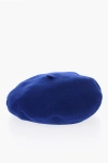 GUCCI WOOL BERET WITH LOGO DETAIL