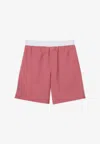 Gucci Wool Bermuda Shorts In Pink