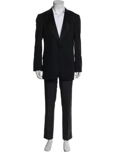 Pre-owned Gucci Wool Blazer In Black