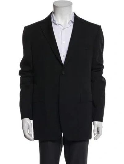 Pre-owned Gucci Wool Blazer In Black