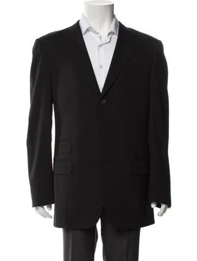 Pre-owned Gucci Wool Blazer In Black