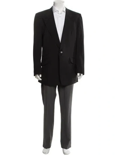 Pre-owned Gucci Wool Blazer In Black