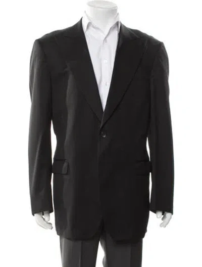 Pre-owned Gucci Wool Blazer In Black