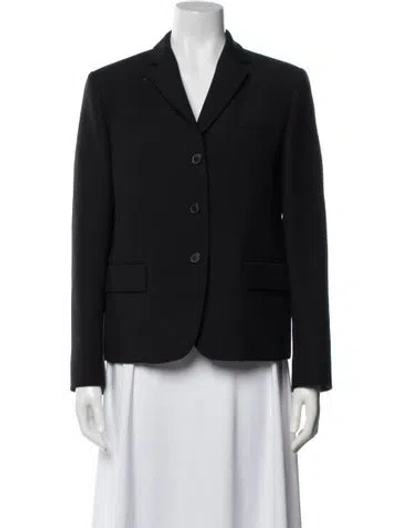 Pre-owned Gucci Wool Blazer In Black