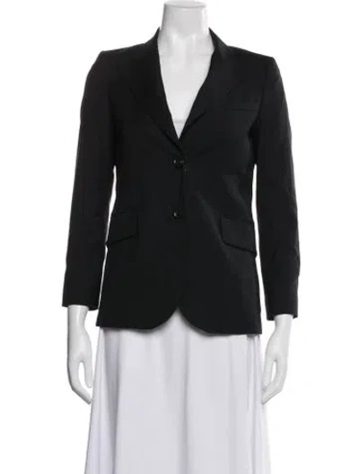 Pre-owned Gucci Wool Blazer In Black