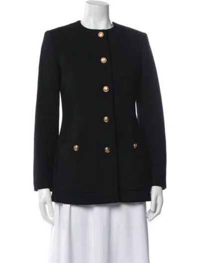 Pre-owned Gucci Wool Blazer In Black