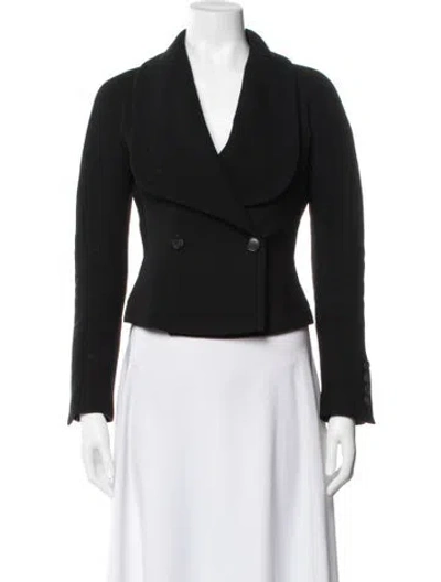 Pre-owned Gucci Wool Blazer In Black