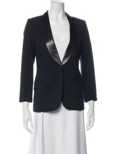 Pre-owned Gucci Wool Blazer In Black