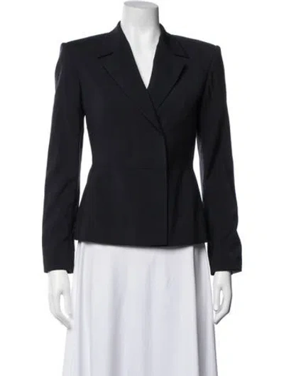 Pre-owned Gucci Wool Blazer In Black