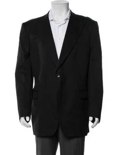 Pre-owned Gucci Wool Blazer In Black