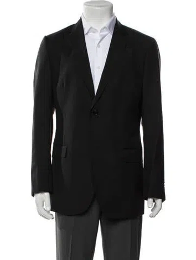 Pre-owned Gucci Wool Blazer In Black