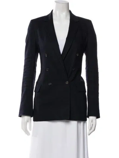 Pre-owned Gucci Wool Blazer In Blue
