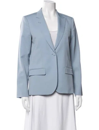 Pre-owned Gucci Wool Blazer In Blue
