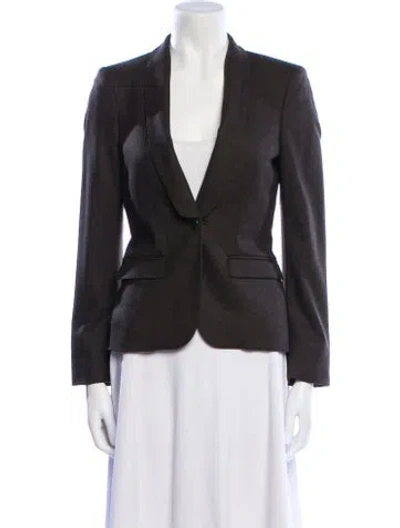 Pre-owned Gucci Wool Blazer In Brown