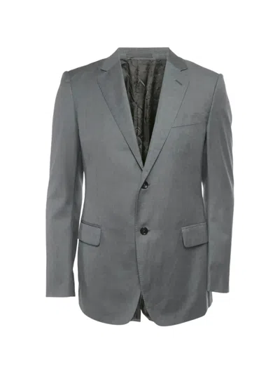 Pre-owned Gucci Wool Blazer In Gray