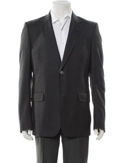 Pre-owned Gucci Wool Blazer In Gray