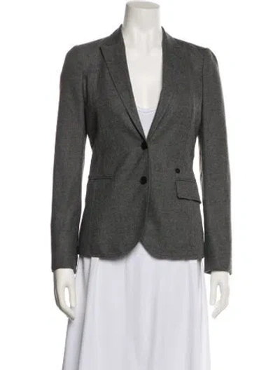 Pre-owned Gucci Wool Blazer In Gray