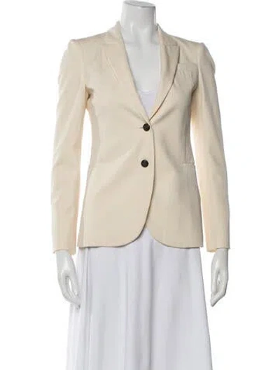 Pre-owned Gucci Wool Blazer In Neutral