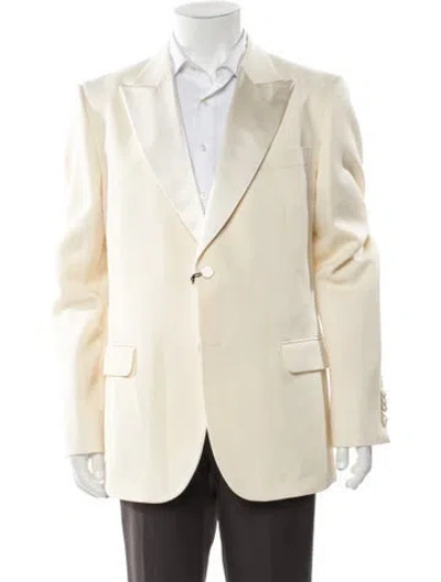 Pre-owned Gucci Wool Blazer W/ Tags In Neutral