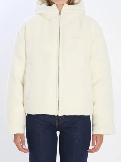 Gucci Women Wool-blend Bomber Jacke In White