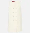 Gucci Wool-blend Bouclé Minidress In White