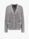 Gucci Embroidered Wool Cardigan
