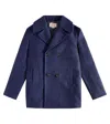 Gucci Wool-blend Coat In Blue