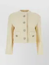 Gucci Wool Blazer With Metal Gg Buttons
