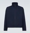 Gucci Wool Twill Embroidered Jacket In Blue