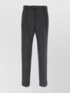 GUCCI WOOL BLEND PLEATED TROUSERS