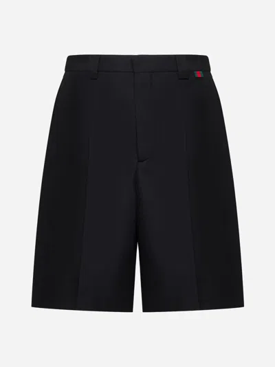 GUCCI WOOL-BLEND SHORTS