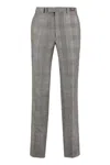 GUCCI GUCCI WOOL BLEND TAILORED TROUSERS