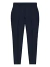 Gucci Wool-blend Trousers In Blue