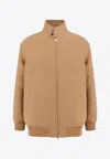 Gucci Wool Jacket Casual Jackets And Parka Brown In Beige