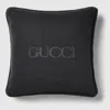 Gucci Wool Bouclé Cushion In Grey
