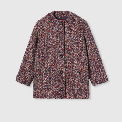 Gucci Wool Bouclé Jacket In Multi