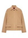 Gucci Long-sleeved Jacket In Nude