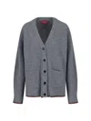 Gucci Woman Grey Knitwear In Gray