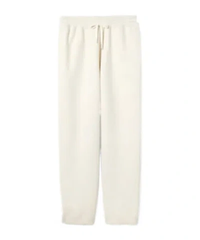 Gucci Wool Cashmere Piquet Knit Leisure Pant In White