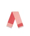 Gucci Wool Cashmere Scarf In Pink