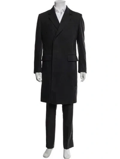 Pre-owned Gucci Wool Coat In Black