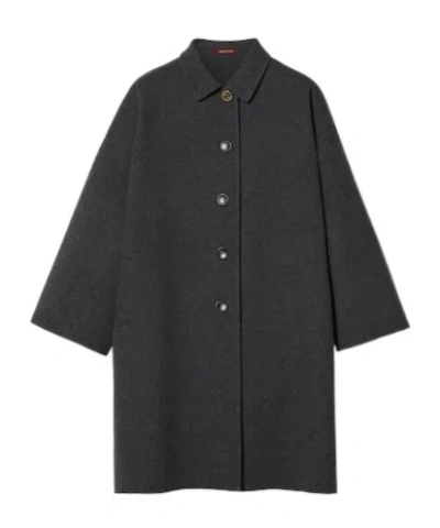 Gucci Wool Coat In Gray