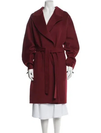 Pre-owned Gucci Wool Coat In Red
