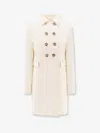 Gucci Wool Coat With Interlocking Gg Buttons