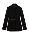 Gucci Wool Crêpe Jacket In Black