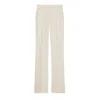 Gucci Wool Crepe Pants In White